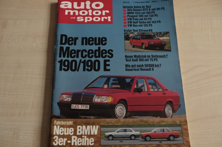 Deckblatt Auto Motor und Sport (24/1982)